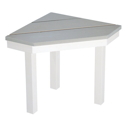 AvconEnclosures Outdoor Enclosures 17'' W PVC Corner Shower Bench Wayfair